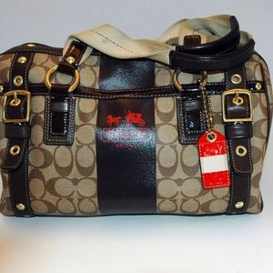 Handsome Coach Satchel Handbag